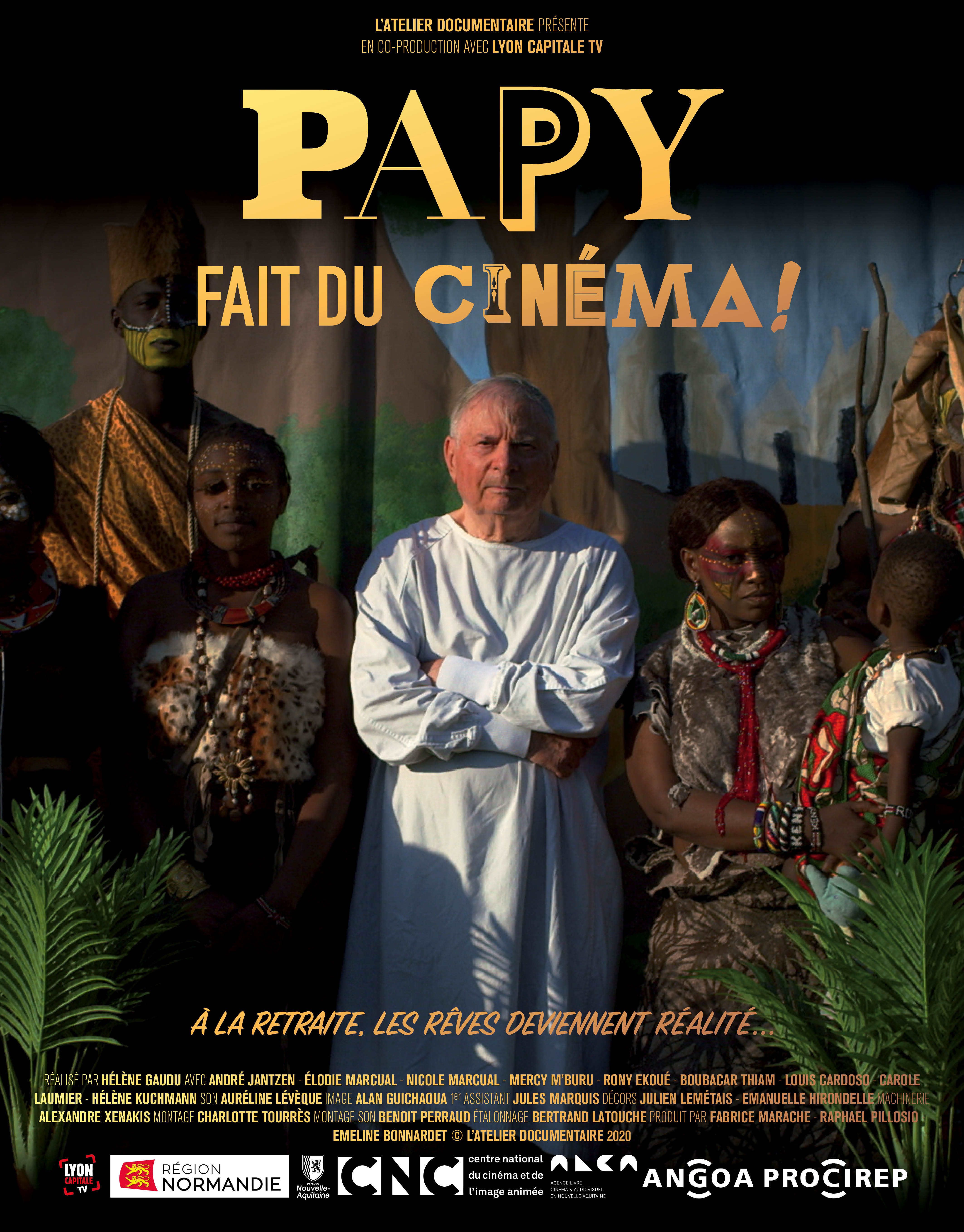 Affiche Papy fait du cinéma